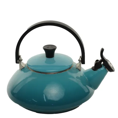 Blue Gradient Enamelled Kettle