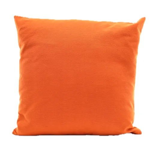 Orange Flame Throw Pillow 