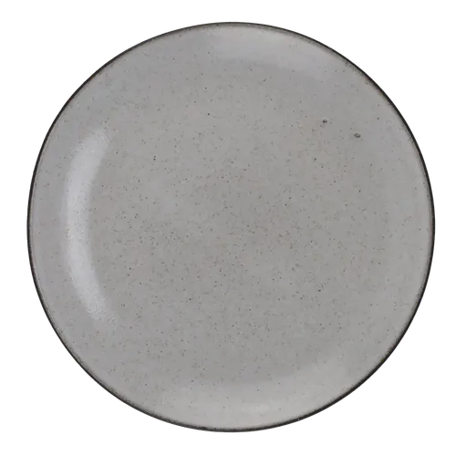 Oatmeal Swirl Stoneware Side Plate
