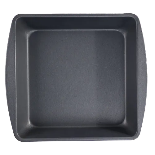Grey Tin Square Cake Pan