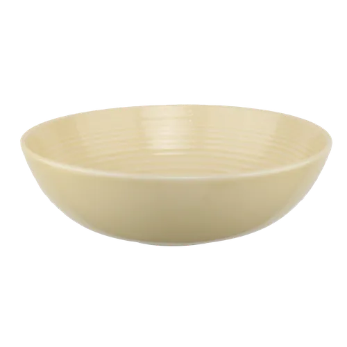 Pale Yellow Cereal Bowl