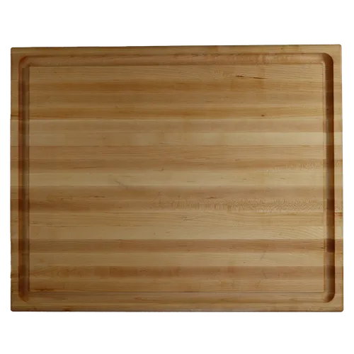 Light Wood Cutting Board With Drip Tray