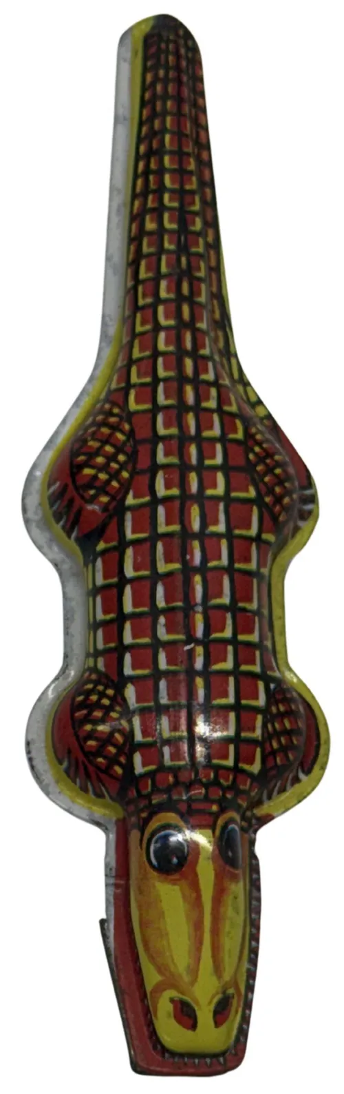 Tin Alligator Noisemaker Clicker