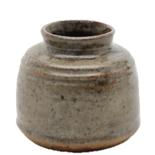 Natural Beach Ink Well Ceramic Vase
