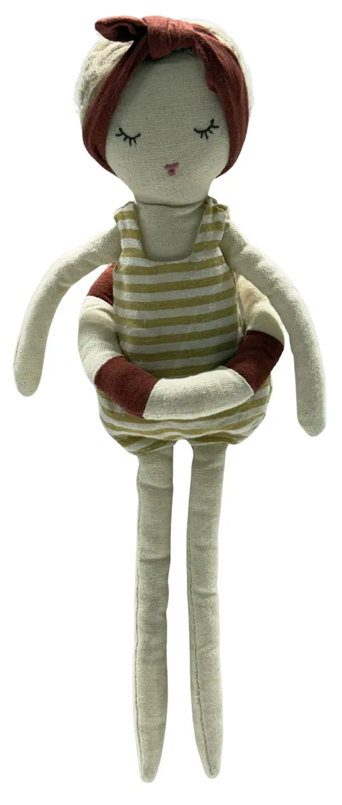 Swimming Doll With Life Preserver Ring