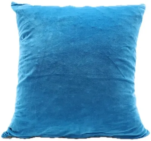 French Blue Ultrasuede Throw Pillows