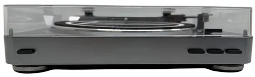 Silver Turntable Record Player