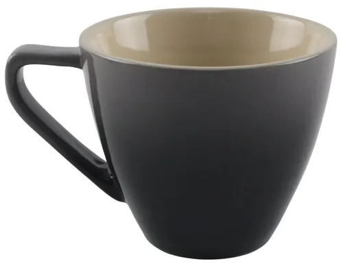Grey Gradient Ceramic Teacup