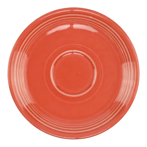 Carmine Pink Saucer