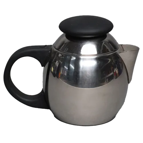 Chrome & Black Creamer