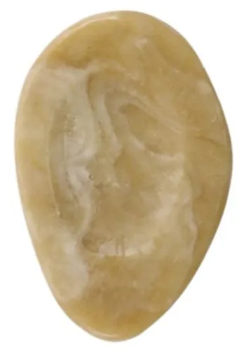 Polished Calcite Worry Stone