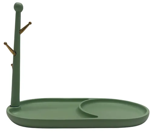 Green Desktop Storage Tray