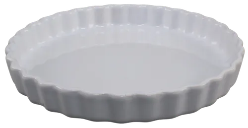 White Deep Tart Dish