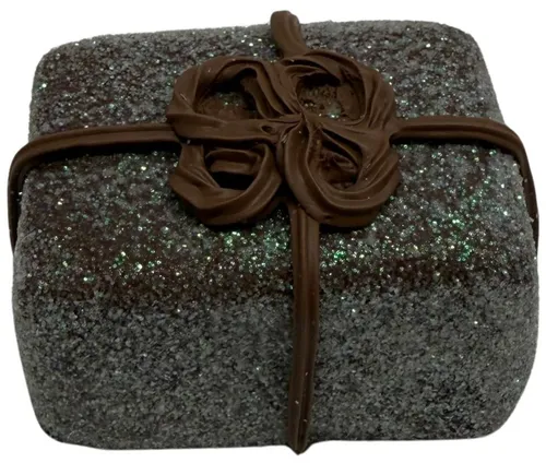 Artificial Chocolate Iced Glitter & Chocolate Icing Chocolate Pastry - B