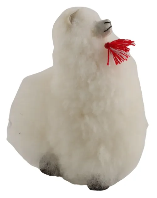 Natural White Wool Alpaca