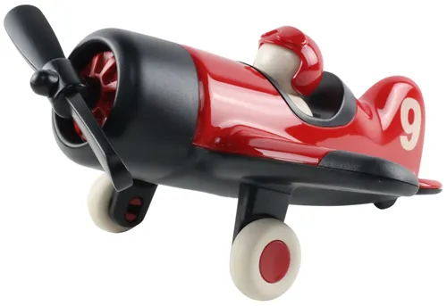 Red & Black Airplane Model
