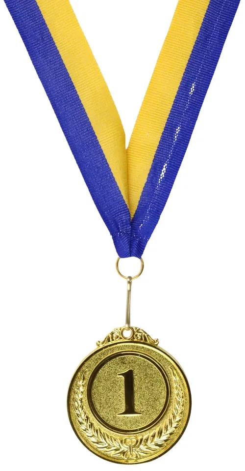 Award Medal On Ribbon - H