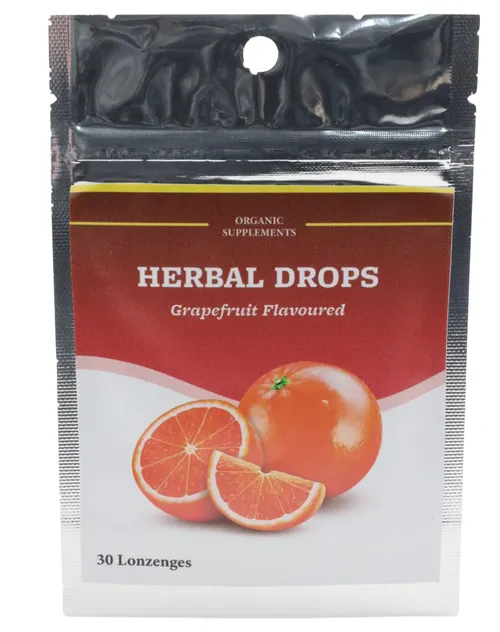 Generic Herbal Drops Grapefruit Pack