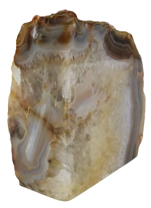 Natural Polished Slab Of Banded Agate
