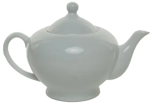 White Ceramic Lantern Teapot