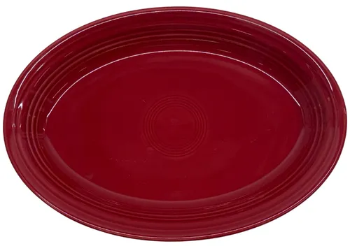 Deep Red Serving Platter