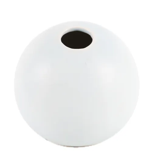 Matte Pale Blue Ball Bud Vase