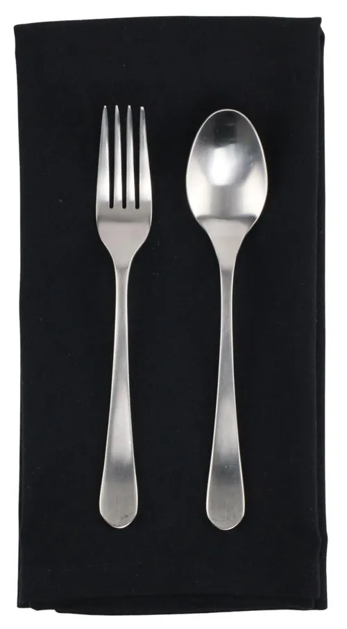 Jet Black Solid Napkin