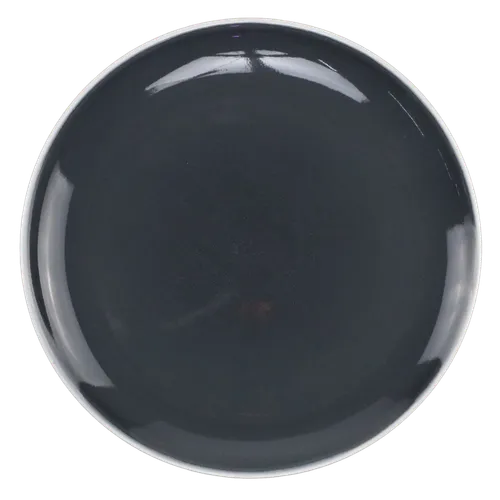 Iron Grey With White Rim Side Plate