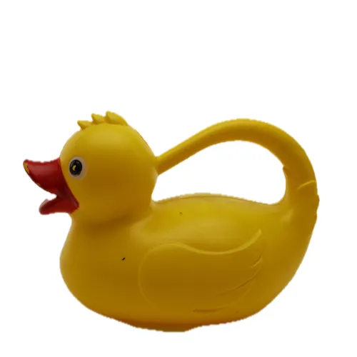 Yellow Plastic Duck Watering Can