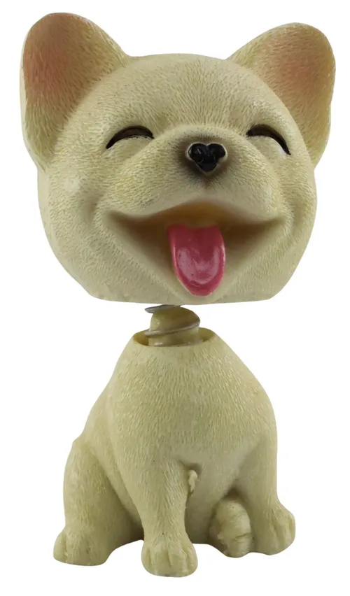 Beige Dog Bobblehead