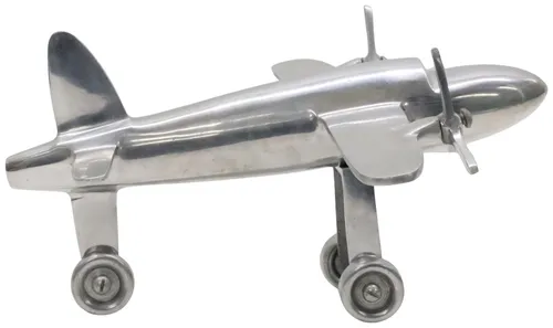 Matte Aluminum Airplane
