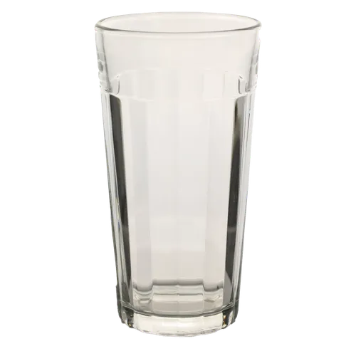 Clear Milk Shake Style Drinking Glass