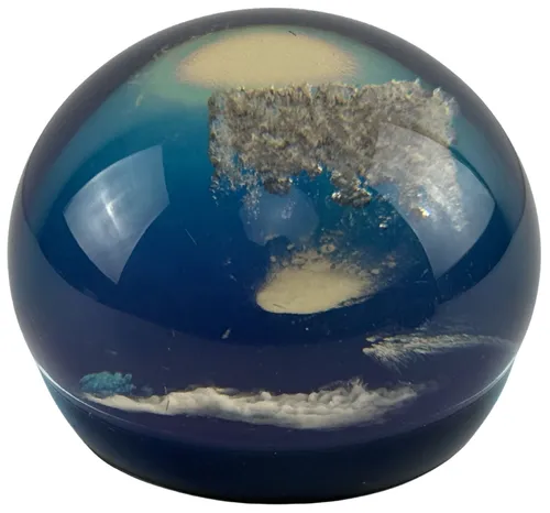 Acrylic Blue Sky Paperweight