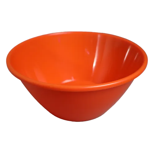 Orange Stacking Plastic Serving Bowl