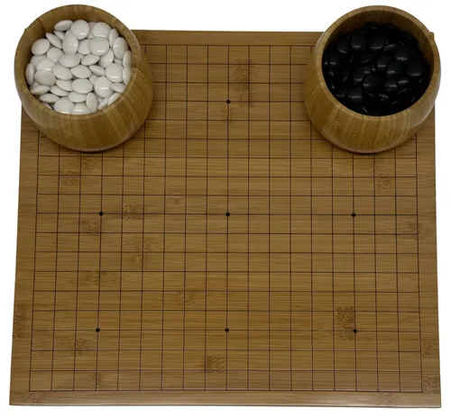Bamboo Wood Game Of Go Board
