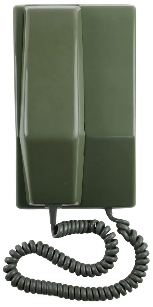 Army Green Push Button Telephone