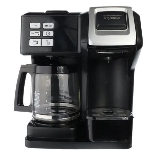 Black & Silver 12 Cup Coffee Maker