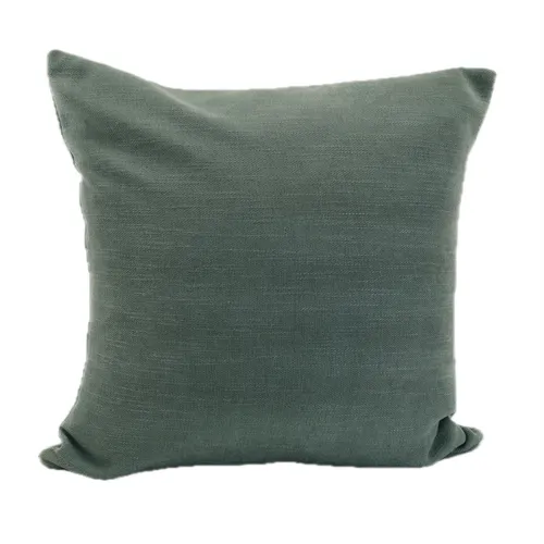 Pistachio Green Solid Throw Pillow