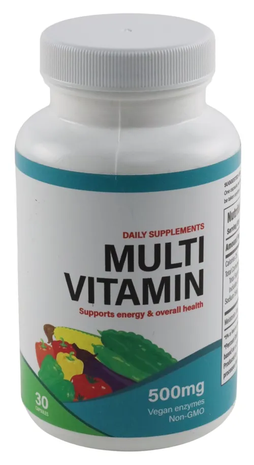 Generic Multi Vitamin Bottle