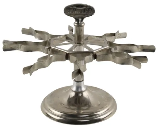Silver Rubber Stamp Carousel Holder