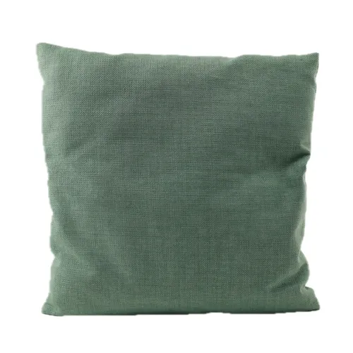 Solid Turquoise Weave Throw Pillow