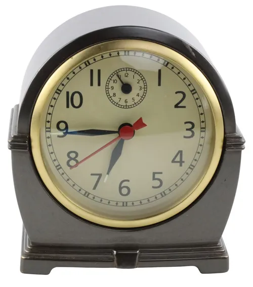 Brown Tombstone Alarm Clock