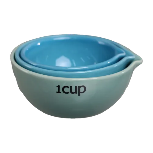 Blue Haze 3 Piece Measuring Cup Set