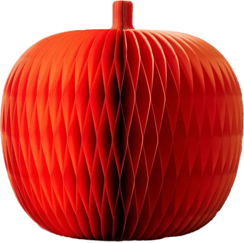 XL Orange Decorative Paper Pumpkin