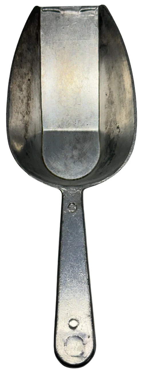 Galvanized Metal Scoop 