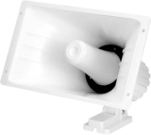 Wall Mount White Horn PA Speaker