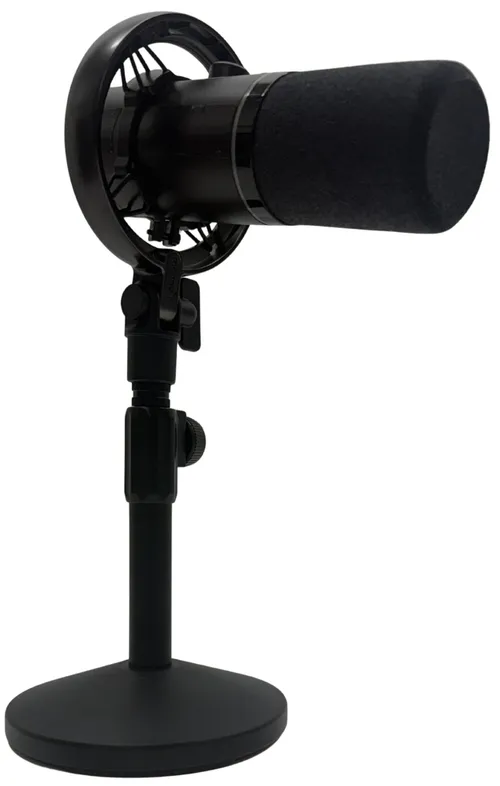 Black Radio Podcast Microphone