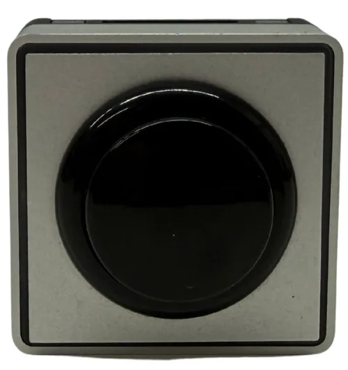 Silver & Black Magnetic Button Switch Control