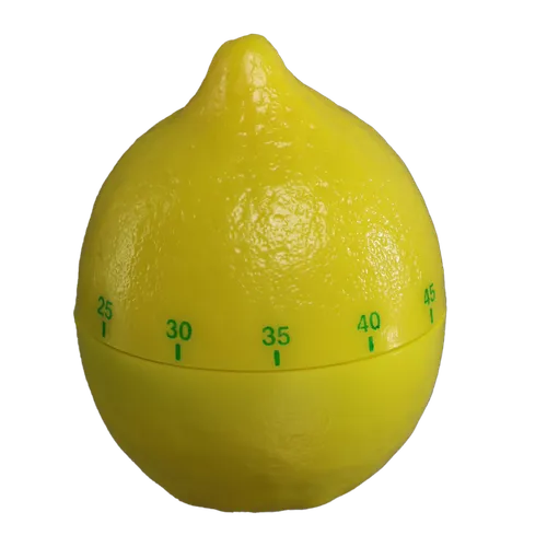 Yellow Lemon Minute Timer