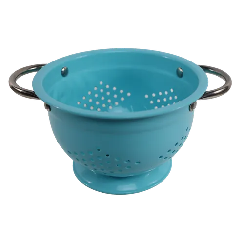 Robin's Egg Blue Colander